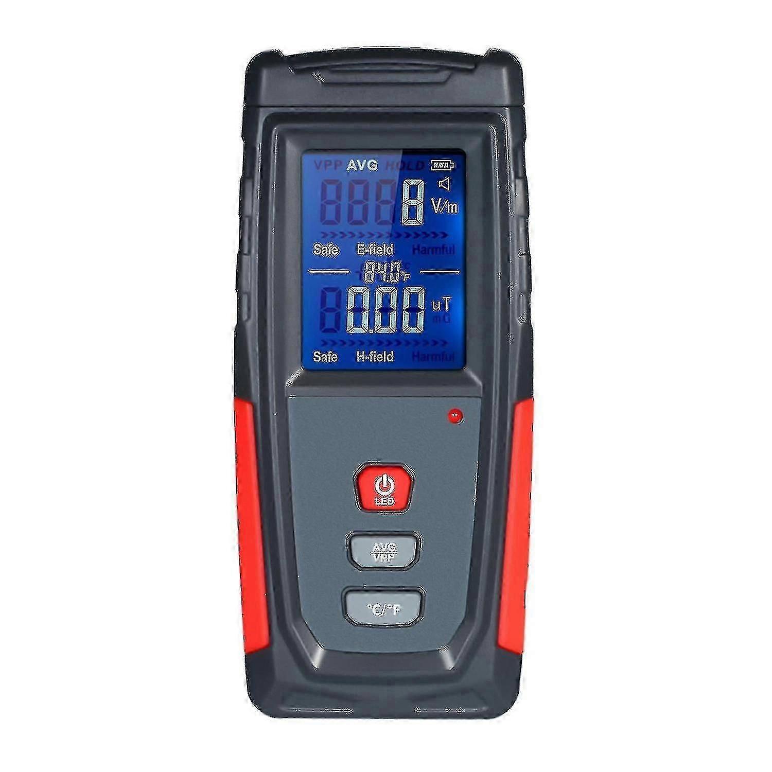 High Handheld Mini Digital Lcd Emf Er Electro Detector Meter Dosimeter Er Counter
