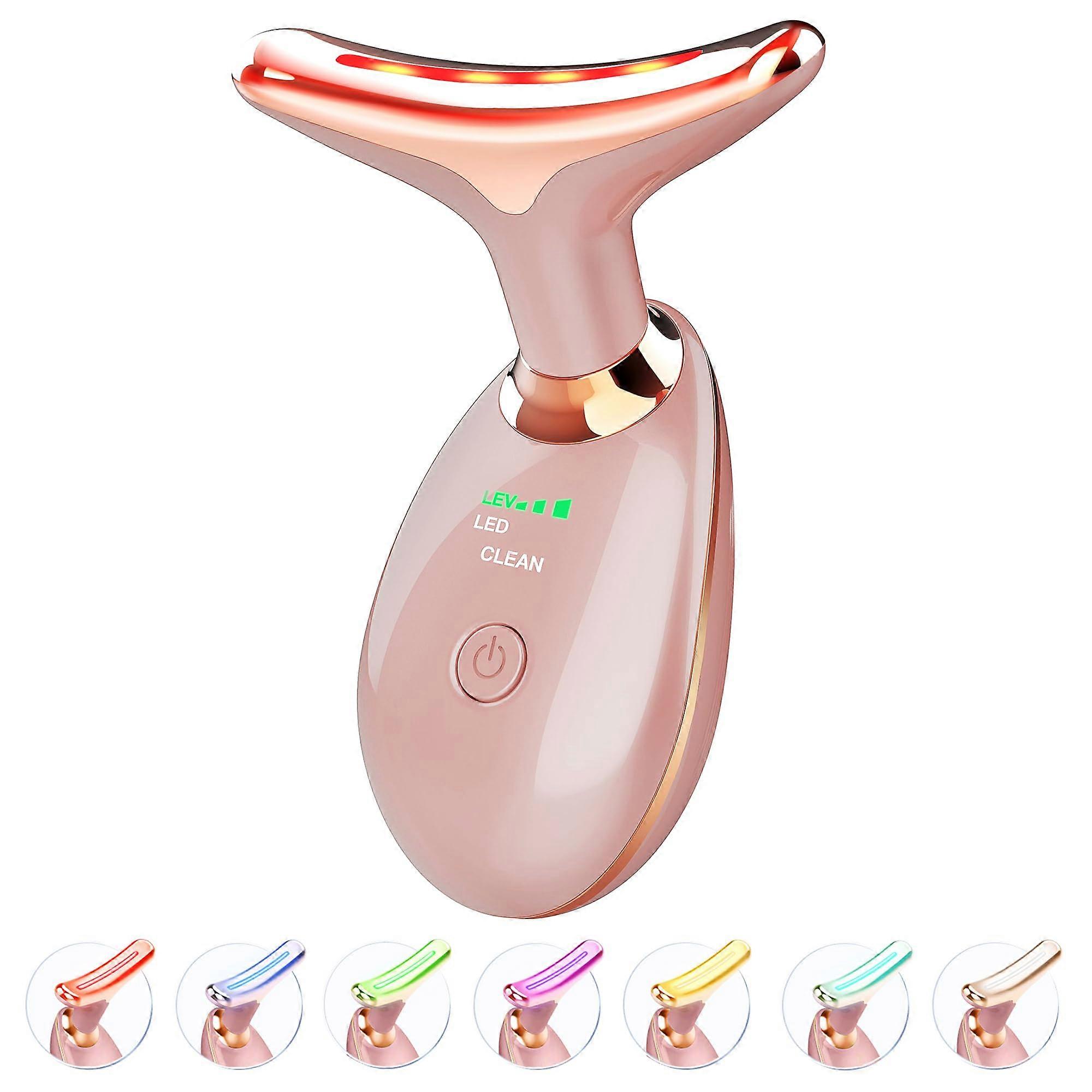 Face and Neck Massager for Skin Care, Rechargeable, portable, with Adjustable Vibration and Ergonomic Design