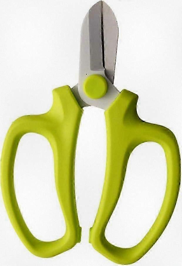 Floral Garden Pruning Shears Fruit Leaf Scissors Hand Pruner Tool Green