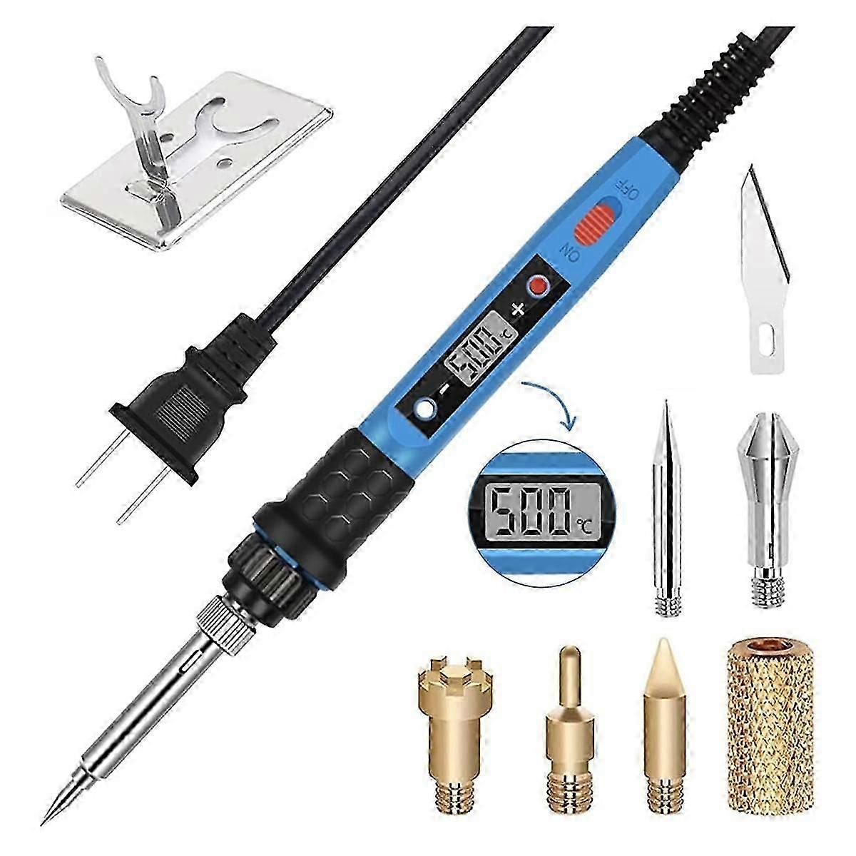 with Letter, Wood Burning Alphabet 26 Letters Pyrography Embossing Tool for Adults Beginners US Plug