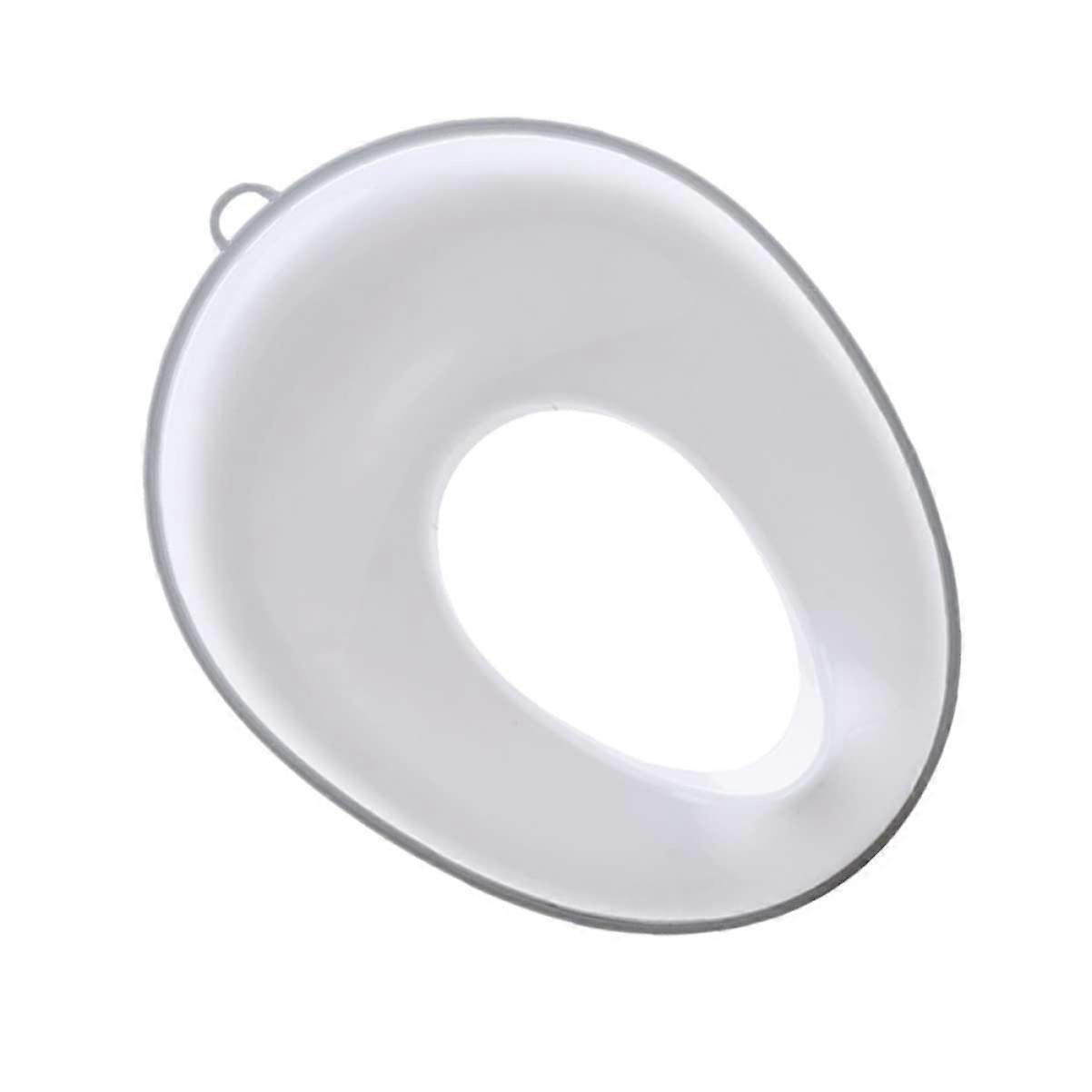 Kisangel Toilet Seat White Matte Finish PP Material For Home Toilet Use