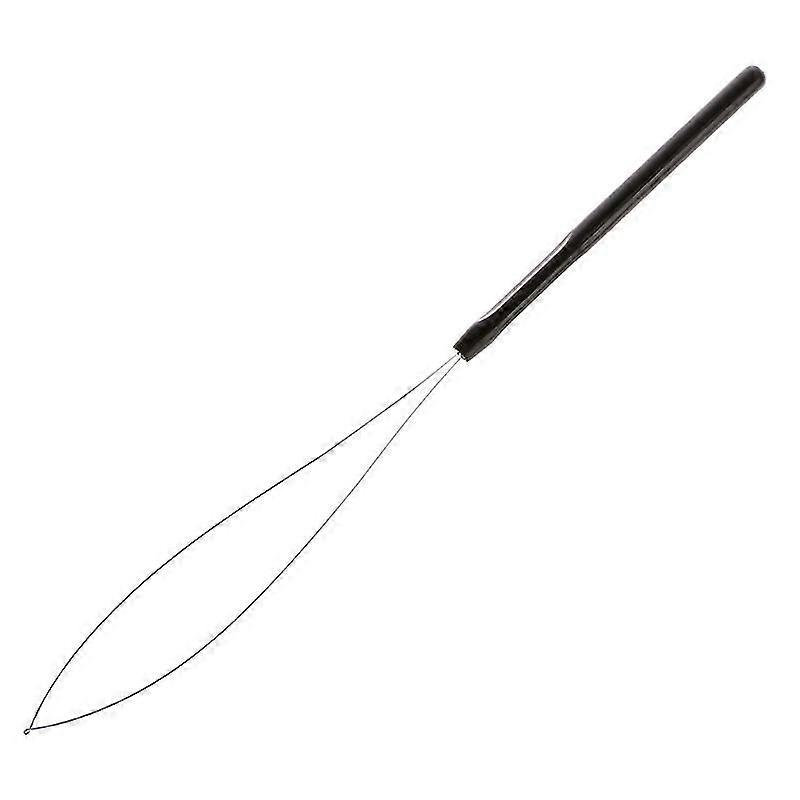 Hair Extension Loop Needle Threader Pulling Hook Tool and Bead Device Tool