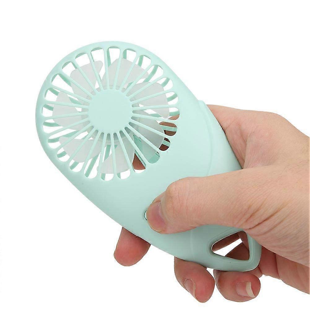 Portable Rechargeable Handheld Fan (Green)