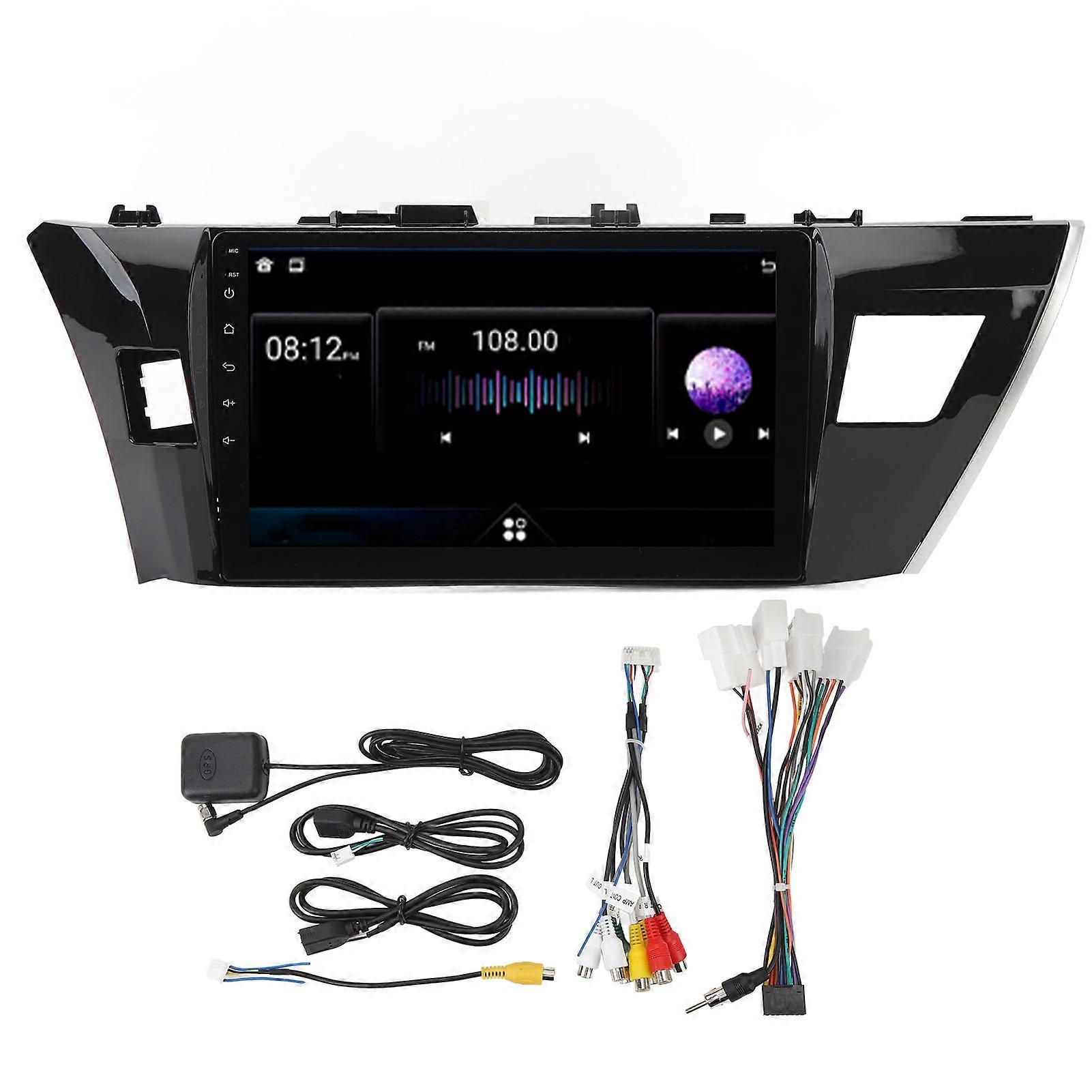 10.1 Inch GPS Navigation Screen Built In WIFI Car Stereo Radio Player Replacement for Corolla 2014 to 2016 Left Hand Drive
