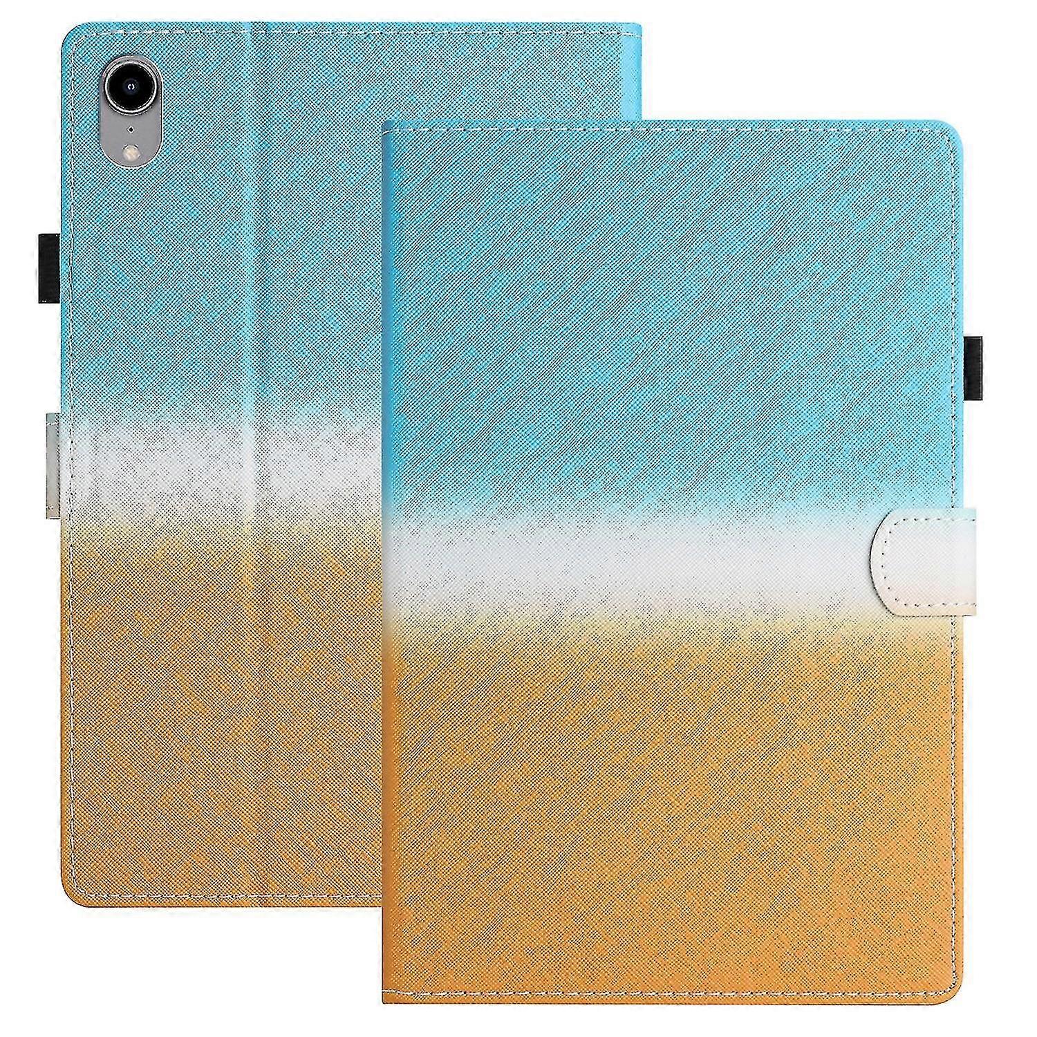 Ipad Pro 11 (2018) / (2020) / Ipad Air (2020) / (2022) Gradient Pu nahkainen tablet-kotelon kortinpidiketeline Folio Smart Cover