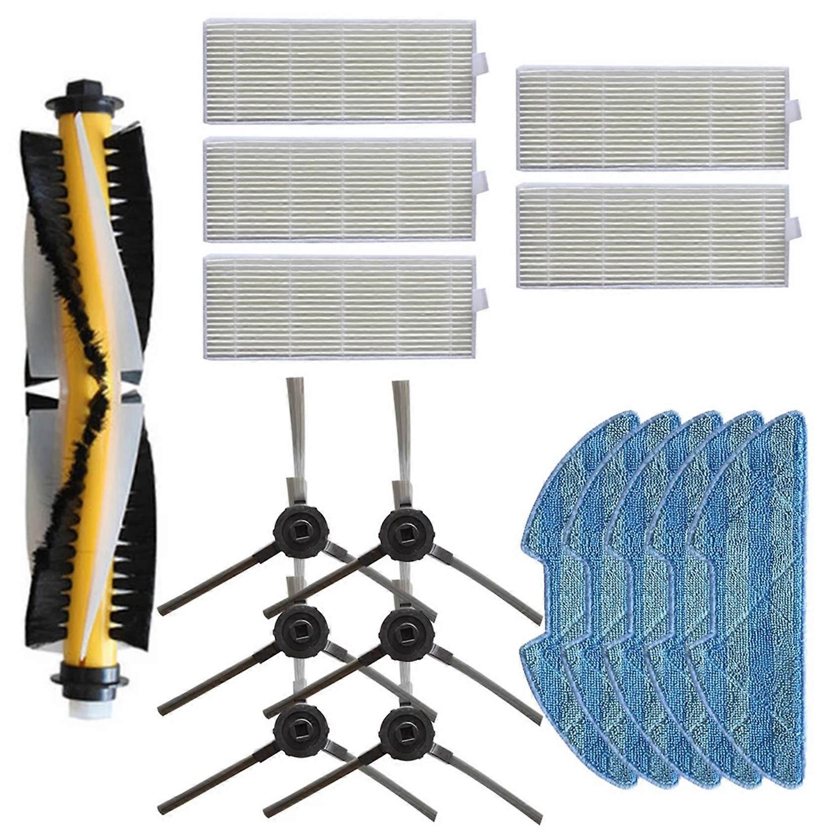 For REDMOND RV-R500 Vacuum Motor Fan Kit Side Brushes Hepa Filters