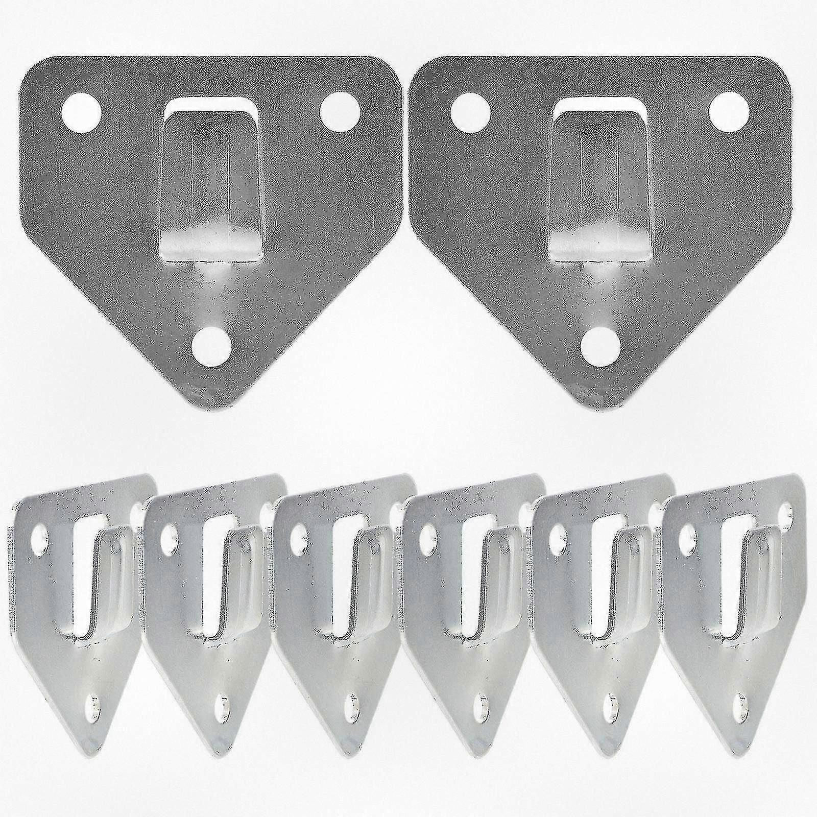 8 Pieces Heavy Duty Wall Mount Fire Extinguisher Bracket Holder for Secure Storage