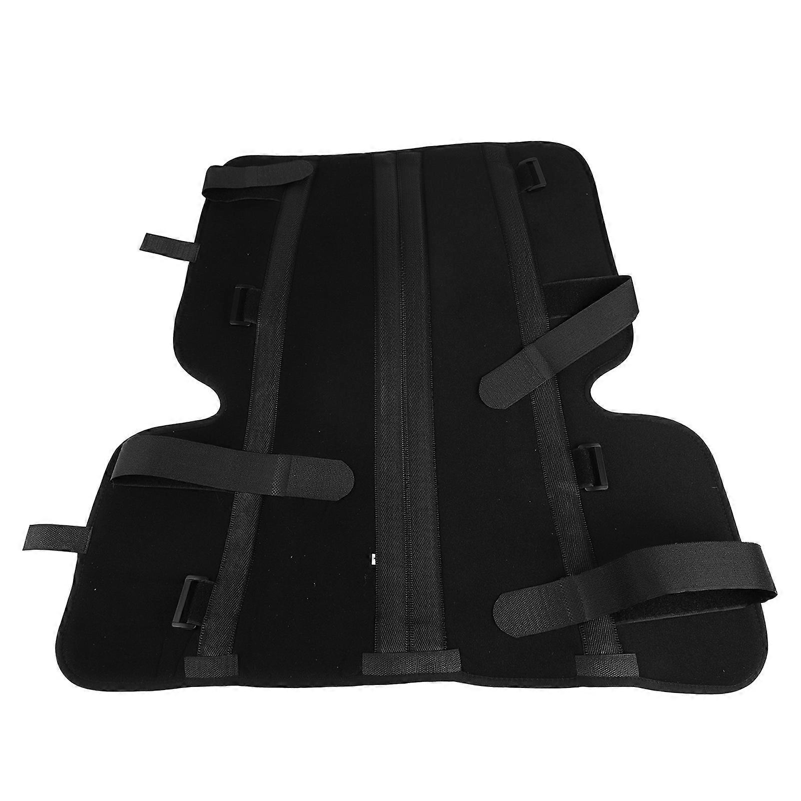 دعامة الركبة حجم دعم قوي قابل للتعديل دعم الركبة مريح للتنفس مع قضبان سبيكة سوداء