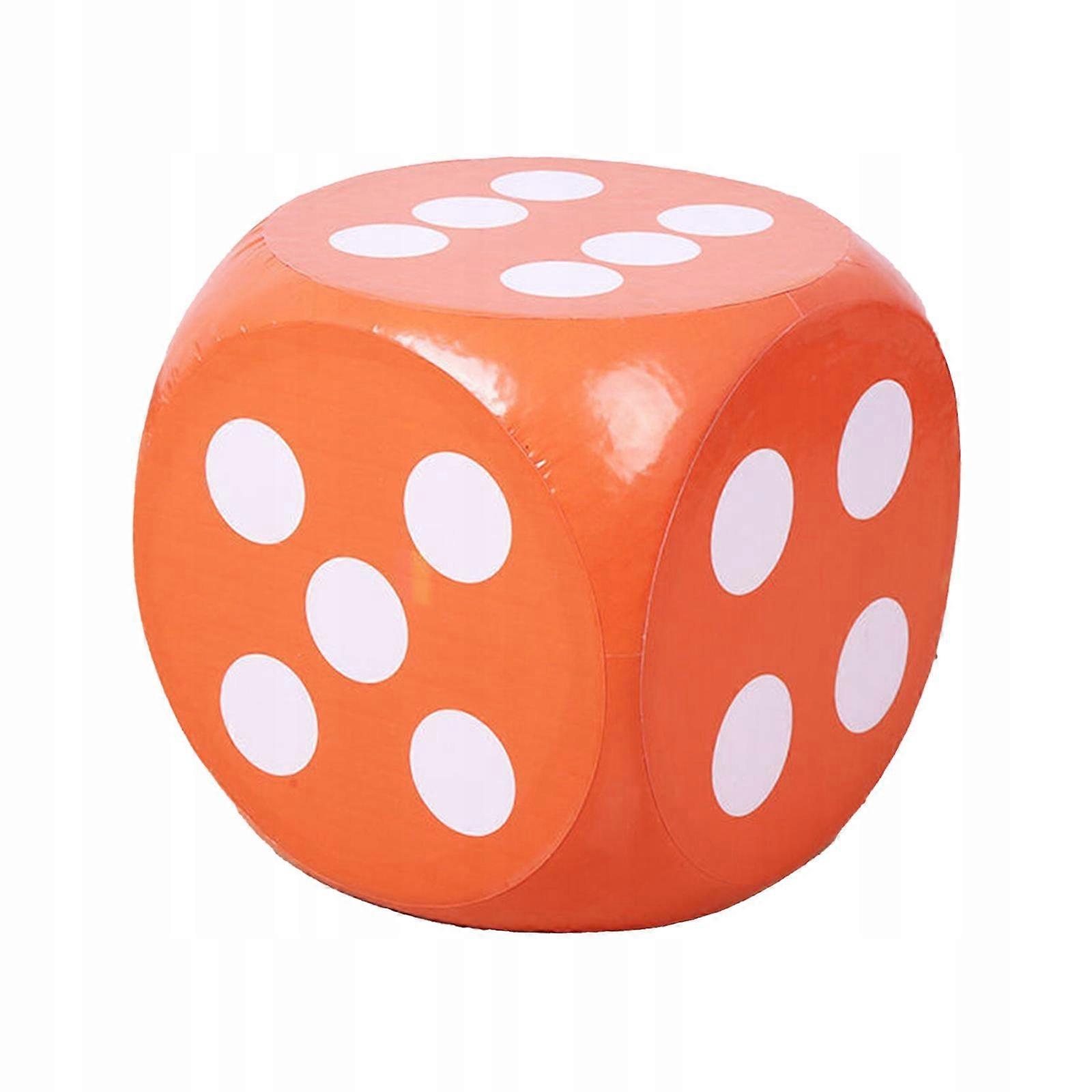 Soft Foam Dice Board Games Playing Dice For Boys And Girls Classroom Orange