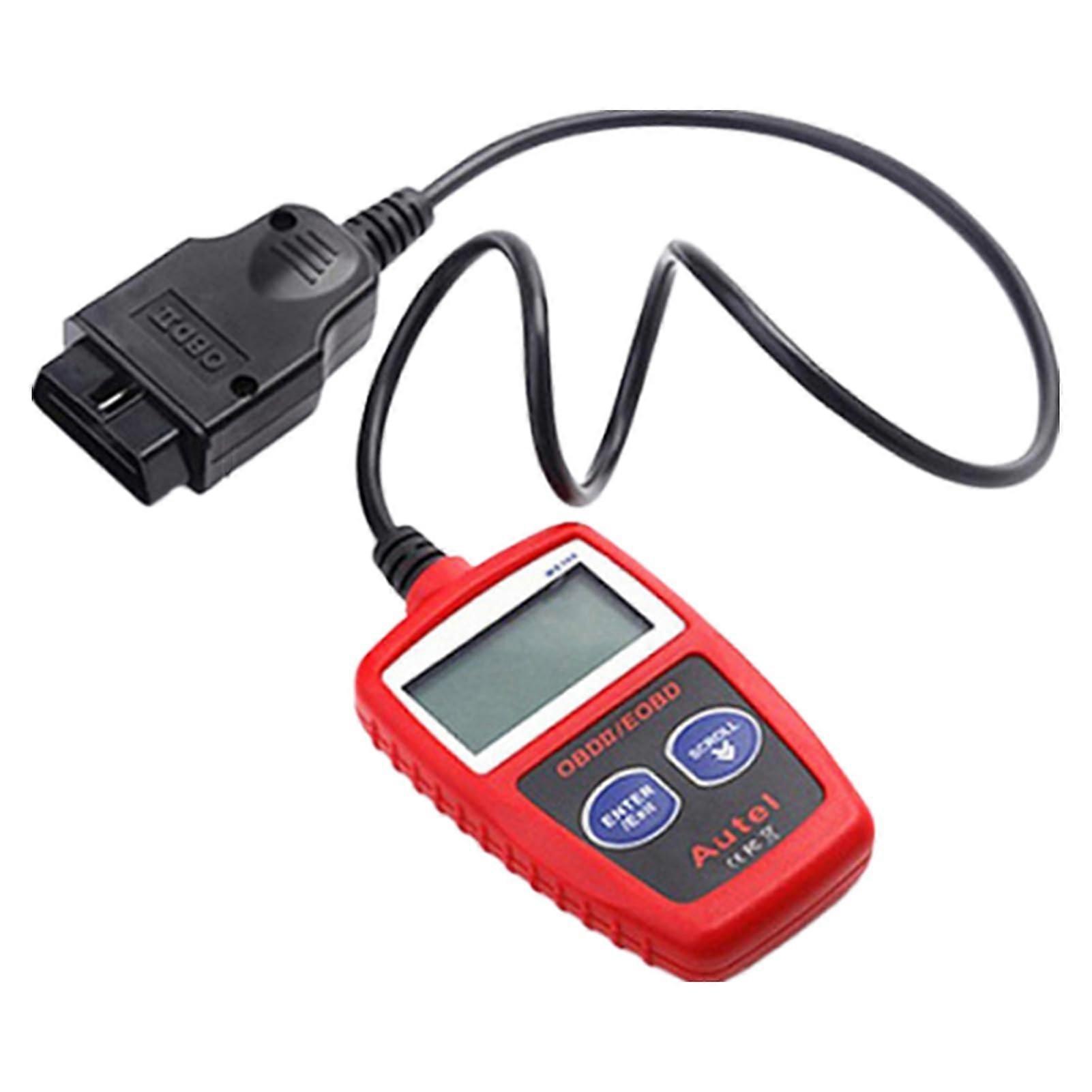 MS309 OBD2 CAN Bus Engine Reader, Car Diagnostic Scanner, LCD Display Code Reader