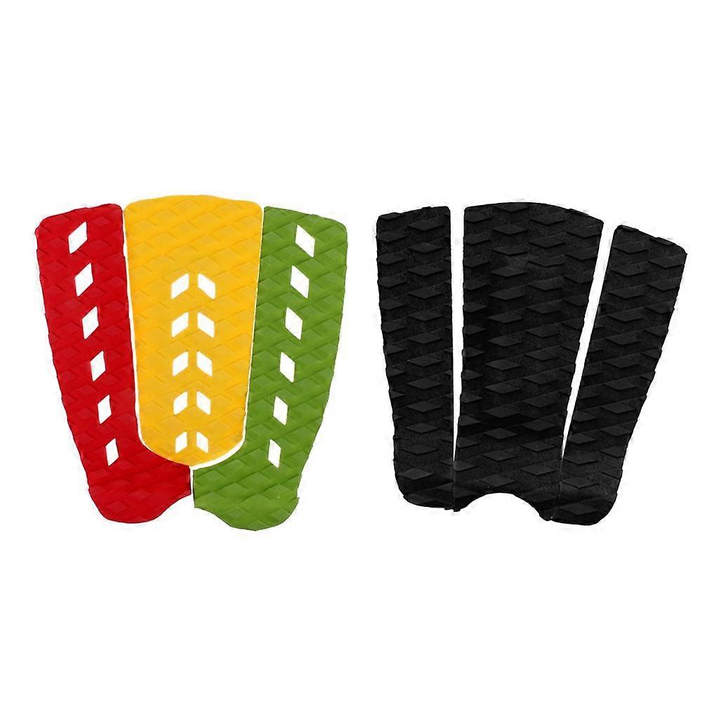 6 Stuks Shortboard Pad Non-Skid Skimboard Tail Pad Paddleboard Traction Pad