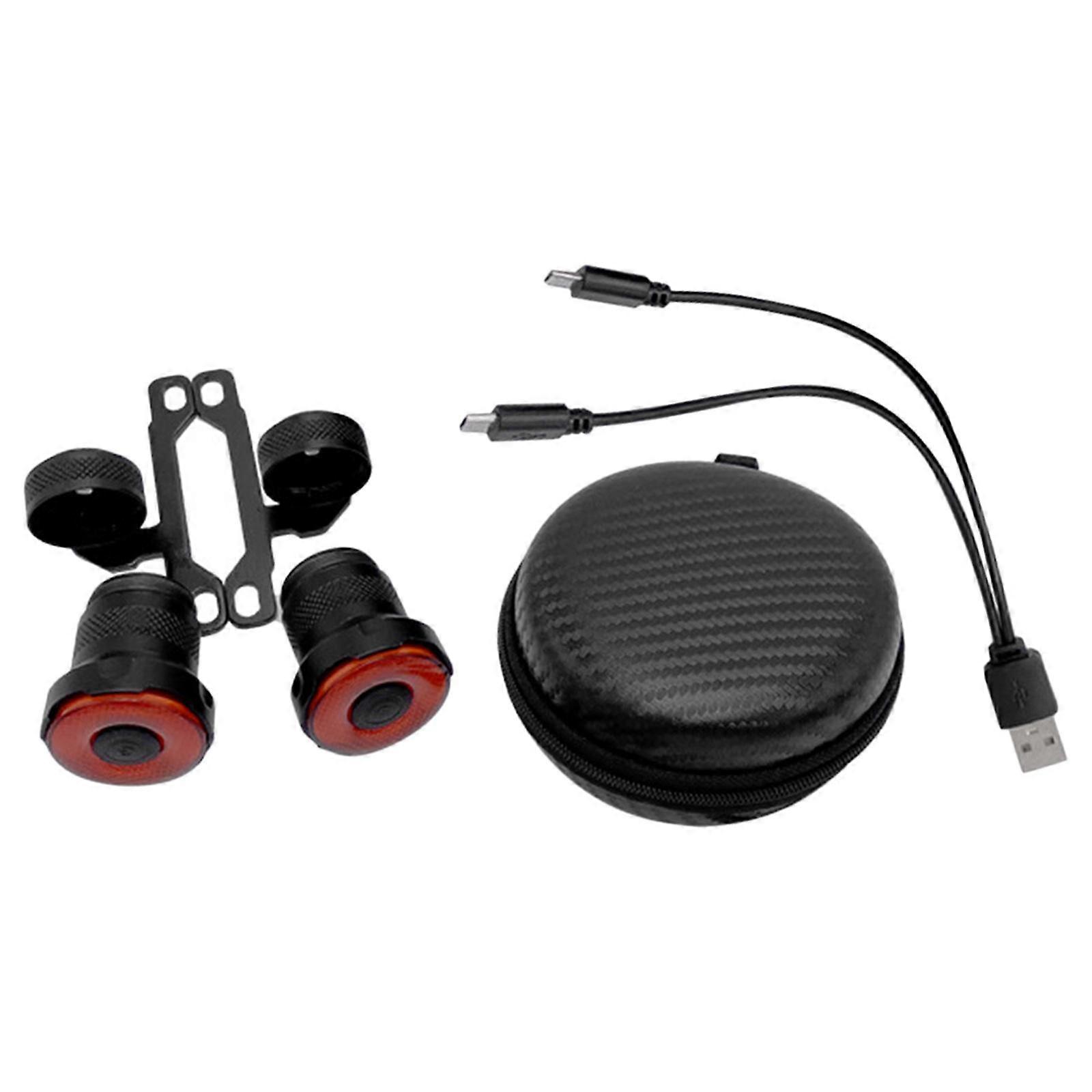 Skateboard Light Flashlight USB Rechargeable Flashing Rear 5 Light Mode LED
