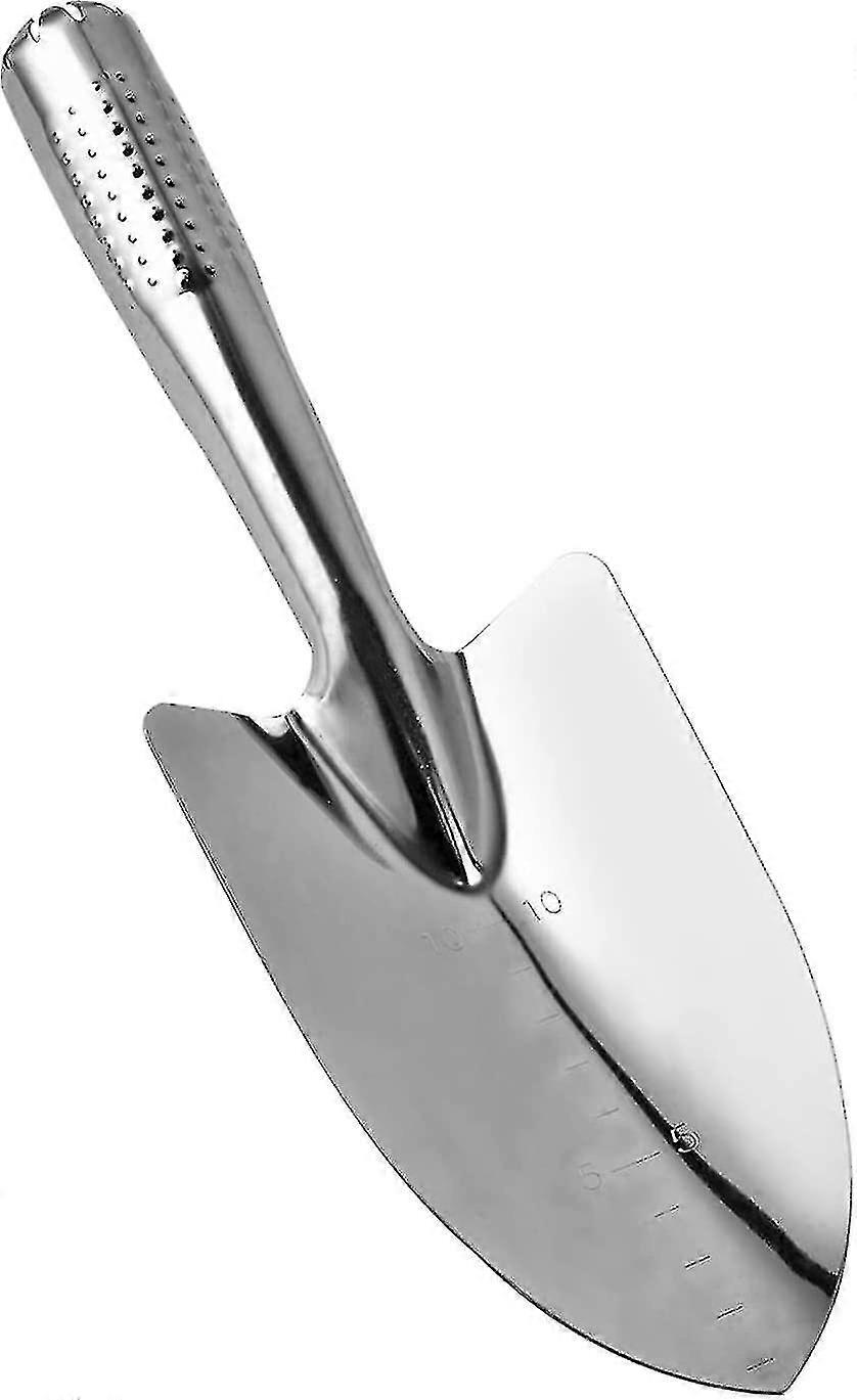 Håndsparkel og spader i rustfritt stål for hagearbeid