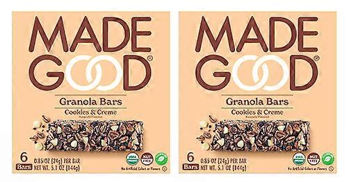 Made Good Cookies & Creme Granola Bars 2 Pack