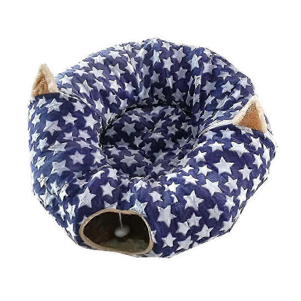 Collapsible For Cat Tunnel Tube For Play Center Hideaway Crinkle Tunnel