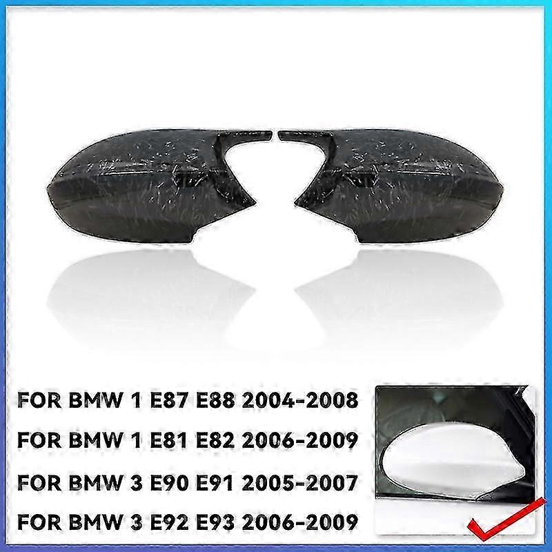 Side Rearview Mirror Cap Wing Mirror Cover Fit For Bmw E90 E91 2005-2011 E92 E93 2006-2013 E81 E82 E