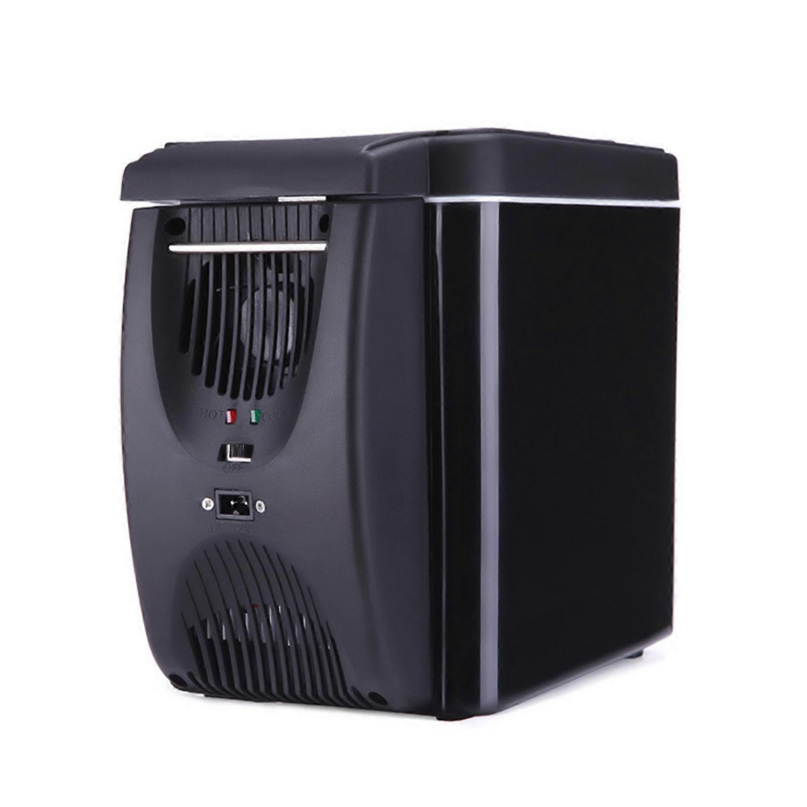 Mini Fridge, 2 in 1 6L 12V Car Refrigerator with Coolers and Warmer, Fast Cooling Multifunctional Portable Freezer