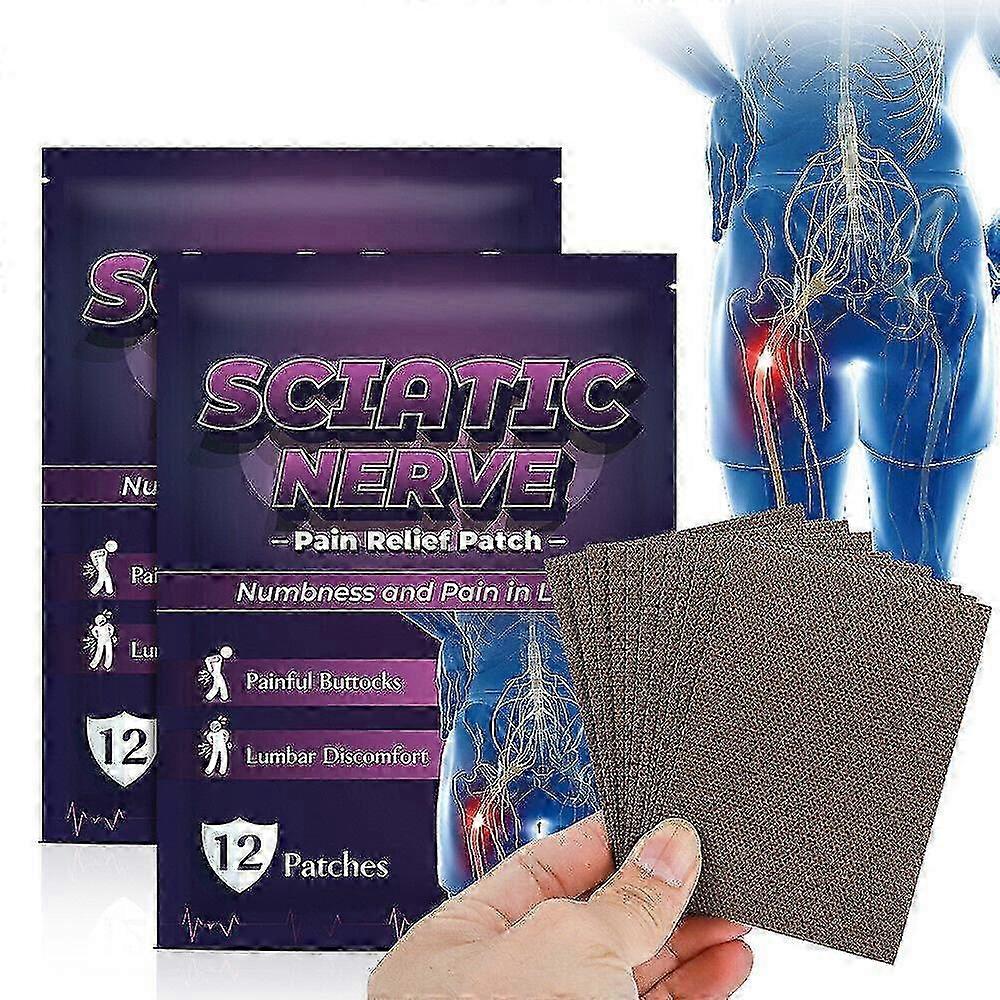 Sciatica Nerve Pain Relief Patch Heating Patch Meridians Plaster  2 bags