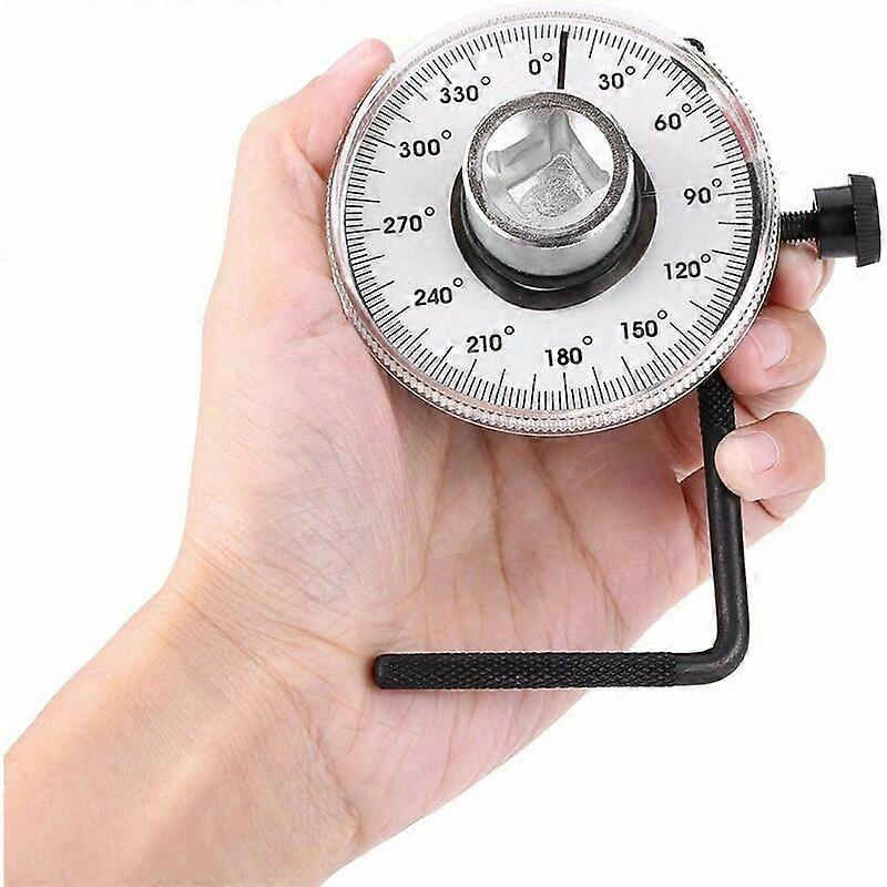 Torque Angle Meter, Torque Wrench 1/2 Inch Torque Fastener Torque Angle Meter 360 Degree Adjustable Auto Mechanic Tools