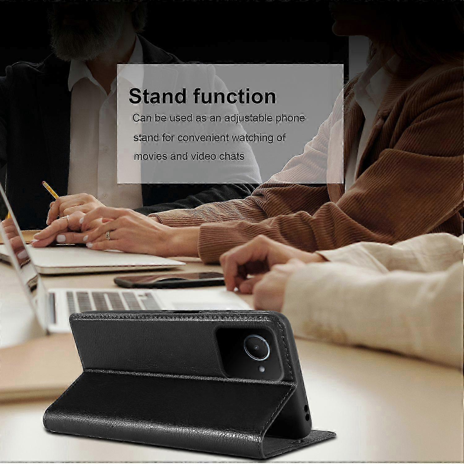 Protective Case for Realme C30 and Similar Models - Case with Stand Functionality and Card Slot Feature