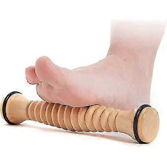 Wooden Foot Roller Massøren for Plantar fasciitt &; Foot Arch smertelindring Sunn avslapning