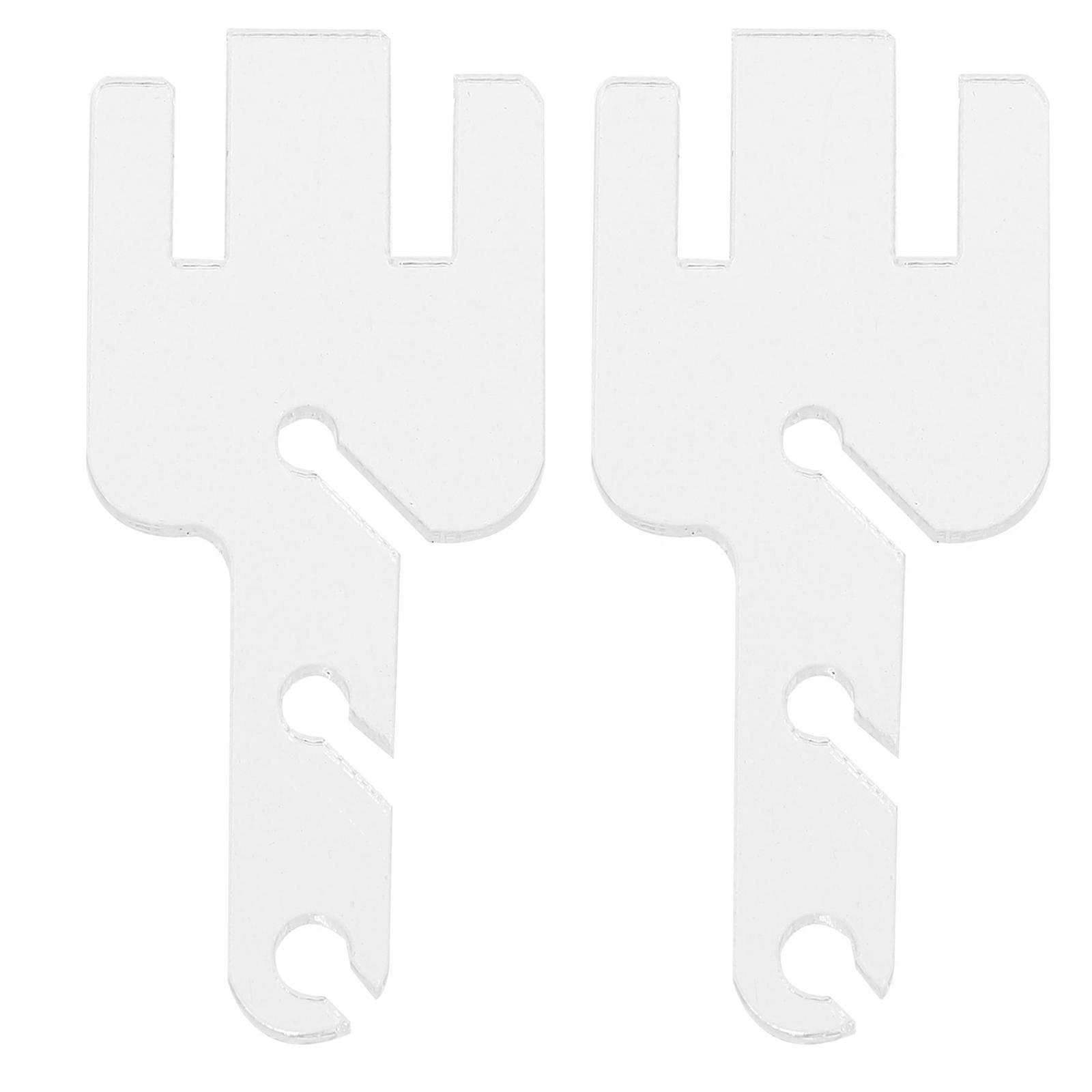 Knitting Machine Tension Forks 2pcs Wear Resistant Yarn Guide Accessories for Addi King Express Easy Installation & Reliable Performance