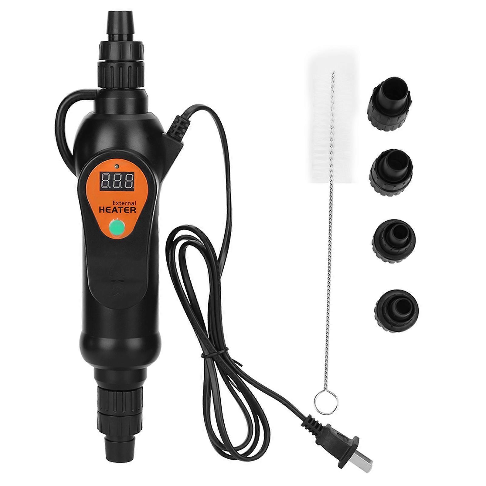 220V Aquarium Thermostat with LED Display for Fish Tanks (Model EH-300)