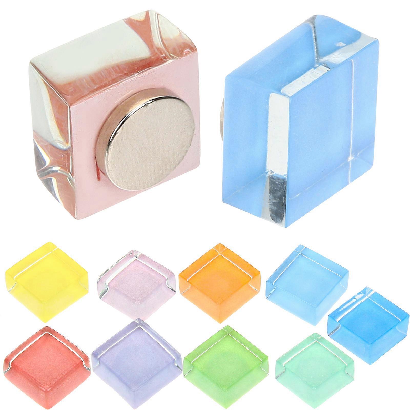 10 Pack Decorative Fridge Magnets with Strong Adhesion for Whiteboards, Lockers, and Cabinets – Lightweight & Non Scratch Design for Home and Office
