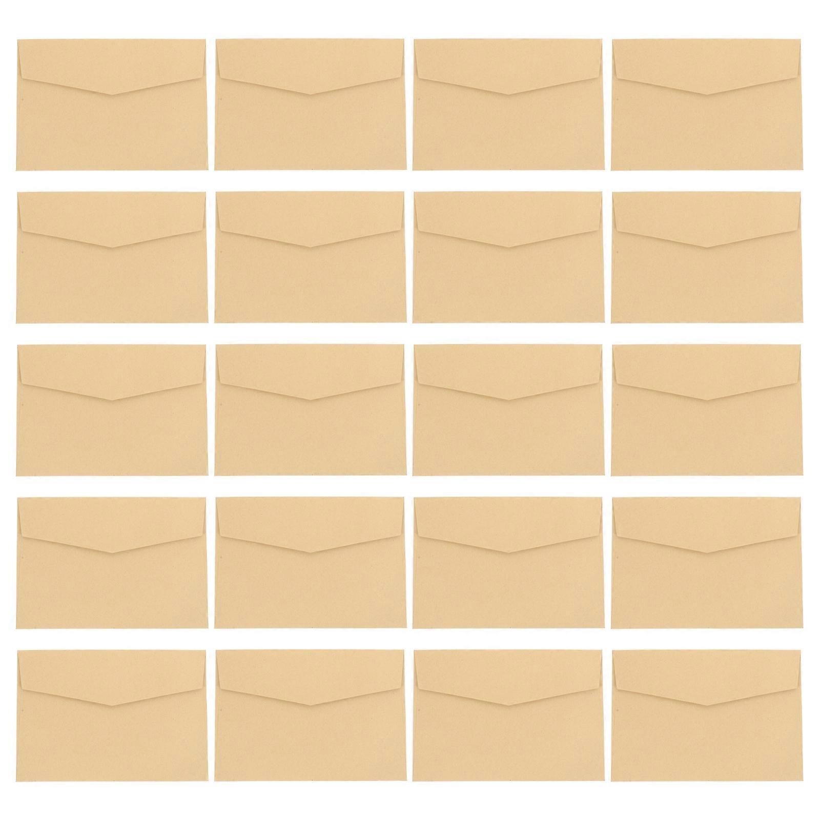 20Pcs Simple Post Photo Letter Small Paper Envelopes as Shown