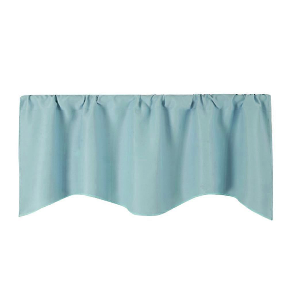 Door Window Curtains High Precision Sun Shade for Indoor Decoration Homeowners Sky-Blue Rectangular 1Pcs