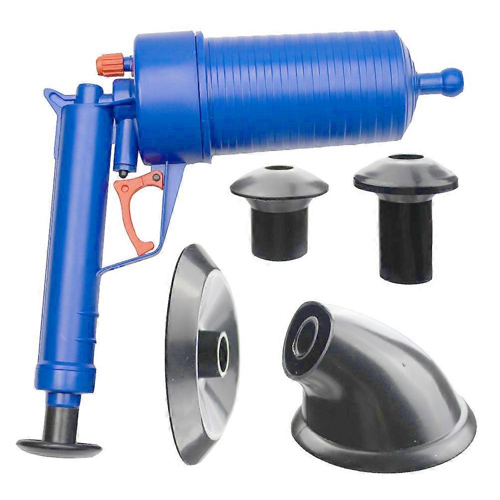 Professional Plunger Tool Set for Kitchen Sink & Bathroom Drain Unclogging – Heavy Duty Clog Remover with Splash Design for Hair and Sludge Blockages