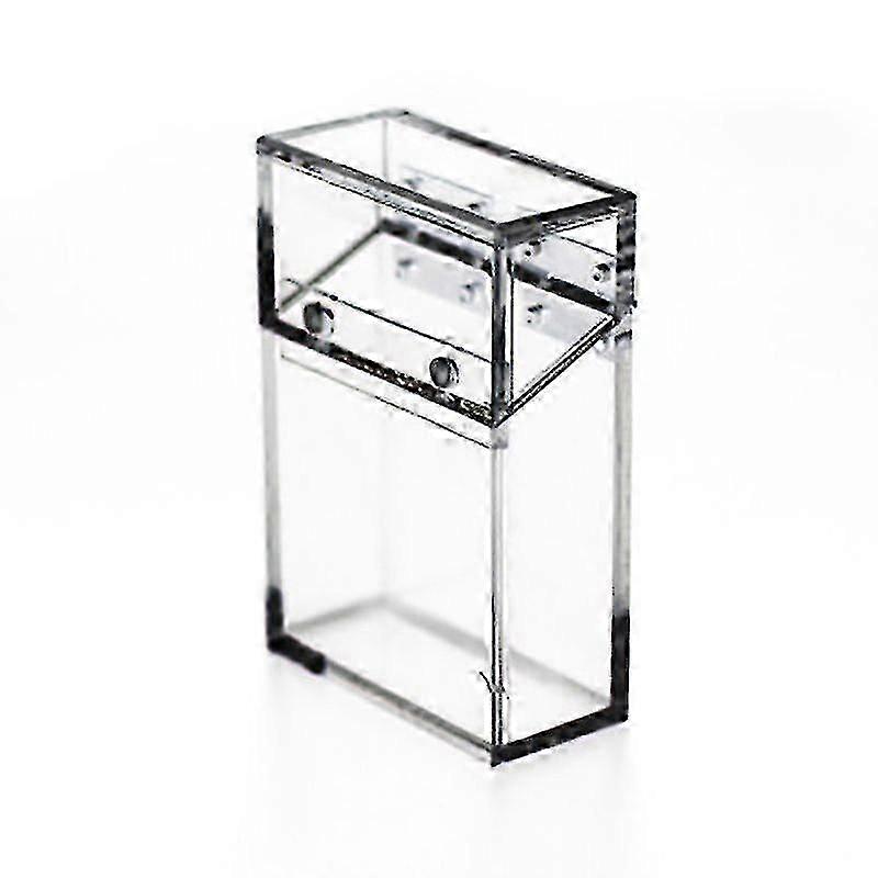 Acrylic Transparent Cigarette Case Portable Package Dust-proof Storage Box