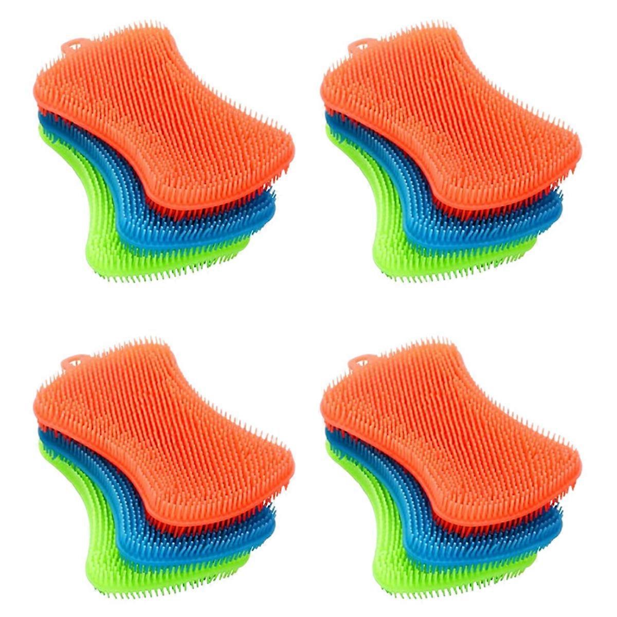3PCS Silicone Dish Washing Brush