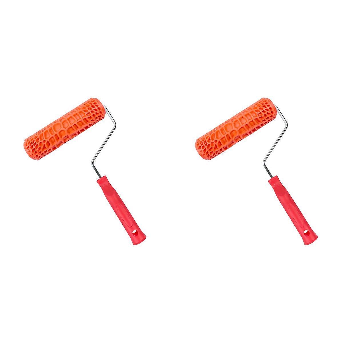 Rubber Imitation Crocodile Grain Pattern Paint Roller