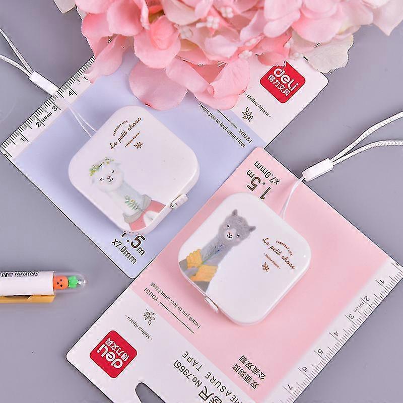 150cm Children's Height Measuring Ruler with Centimeter and Inch Scale - Alpaca Design Tape Measure