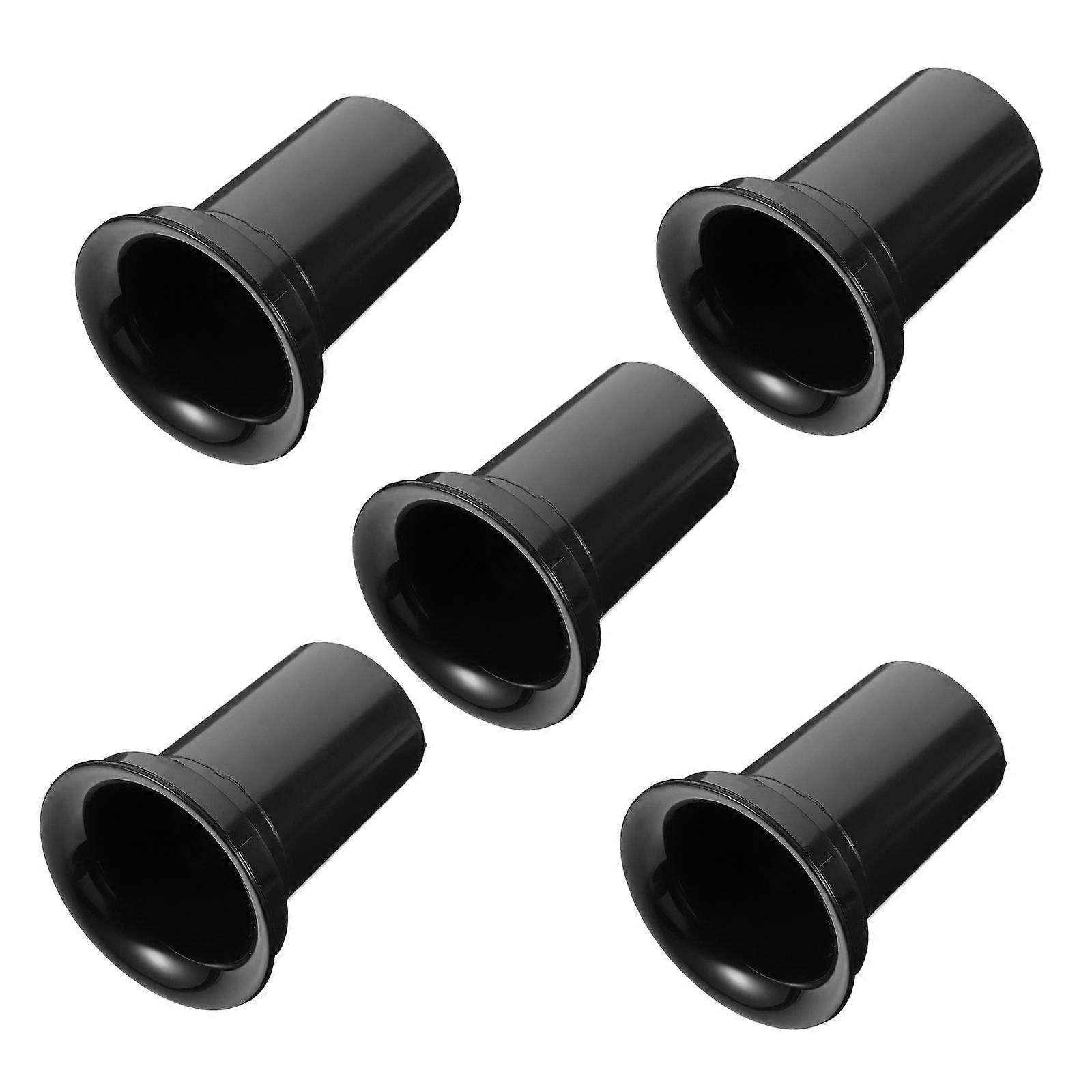 Speaker Box Air Tube Drop-Resistant Black Spray Paint Process Car Use 5Pack