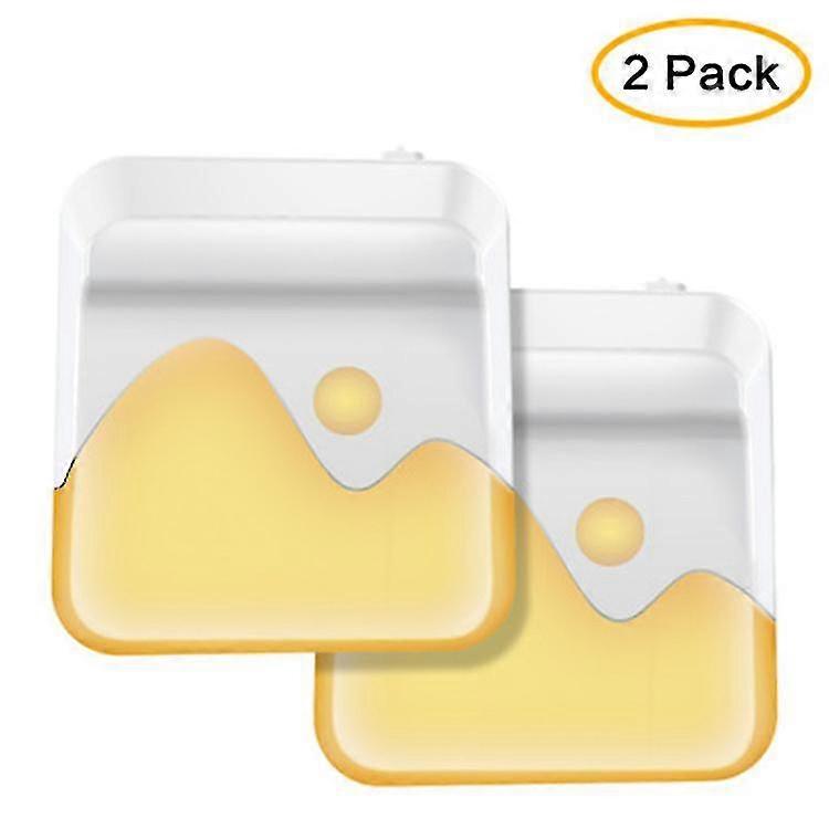 Adjustable LED Night Light with Automatic Sensor for Kids, 2pcs