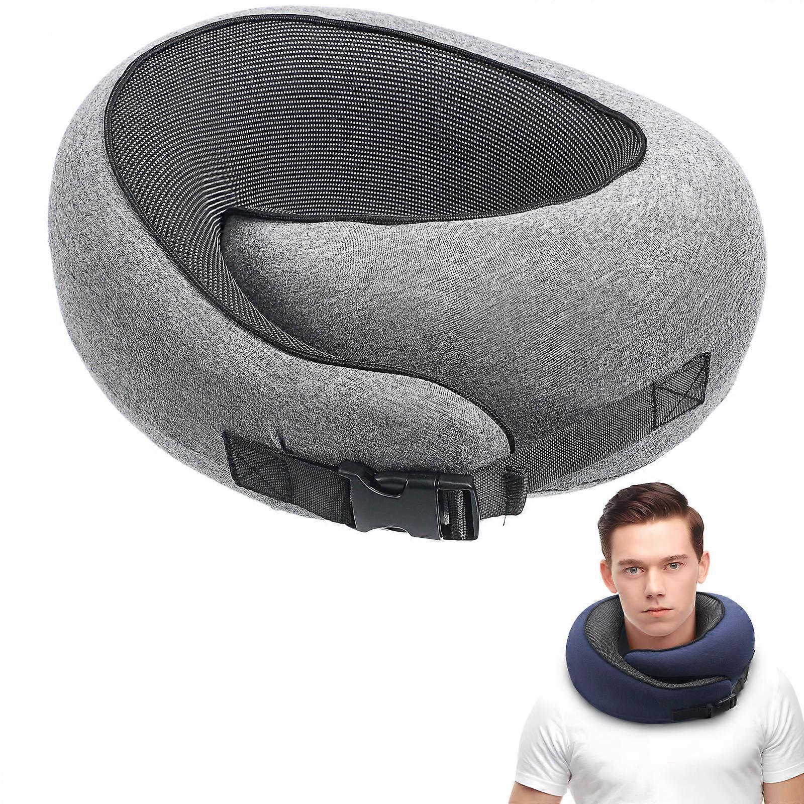 Neck Pillow For Travel Plane U-Shaped Memory Foam Simple Appearance Train 32.00X26.00X14.00CM 1Pcs