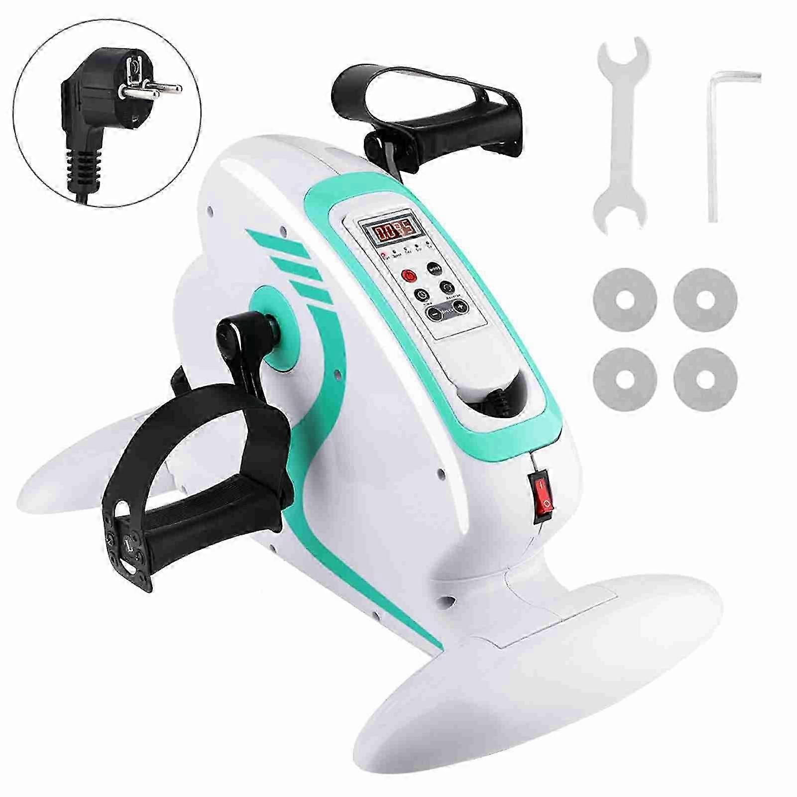Electric Mini Exercise Bike Foot Pedal Trainer Exerciser Fitness Equipment For Home Indoor