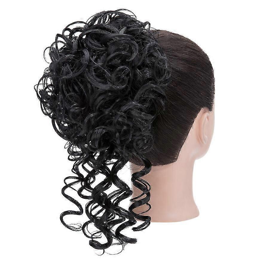 Curly Drawstring Bun Ponytail Extension