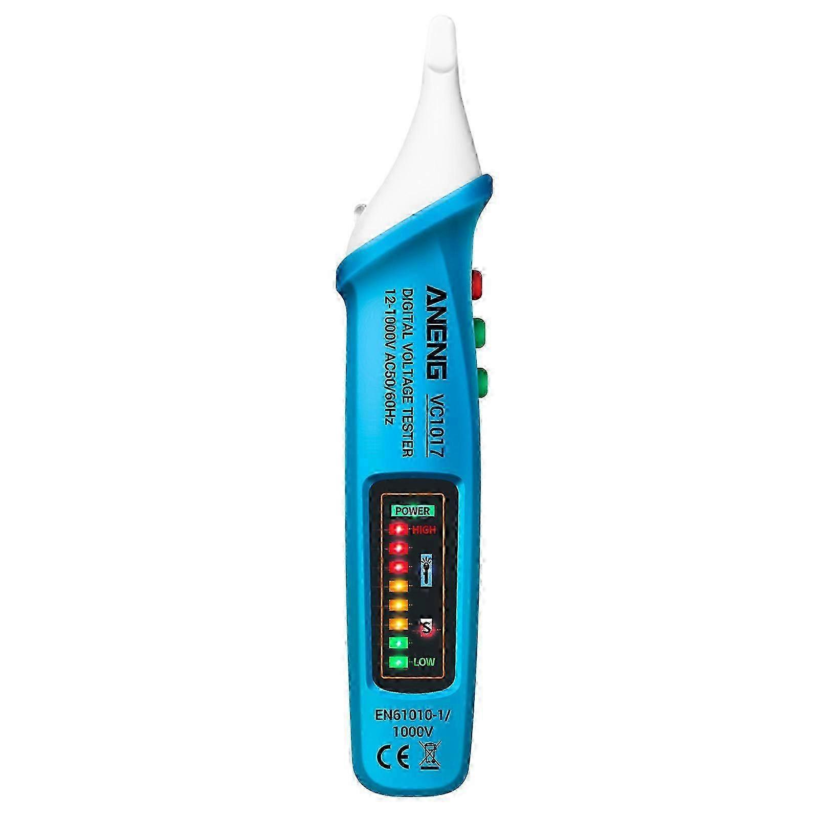 Smart AC Voltage Detection Tester Pen for Electrical Technicians - Non-contact Voltage Tester for Line Detection - Suitable for Various Bran