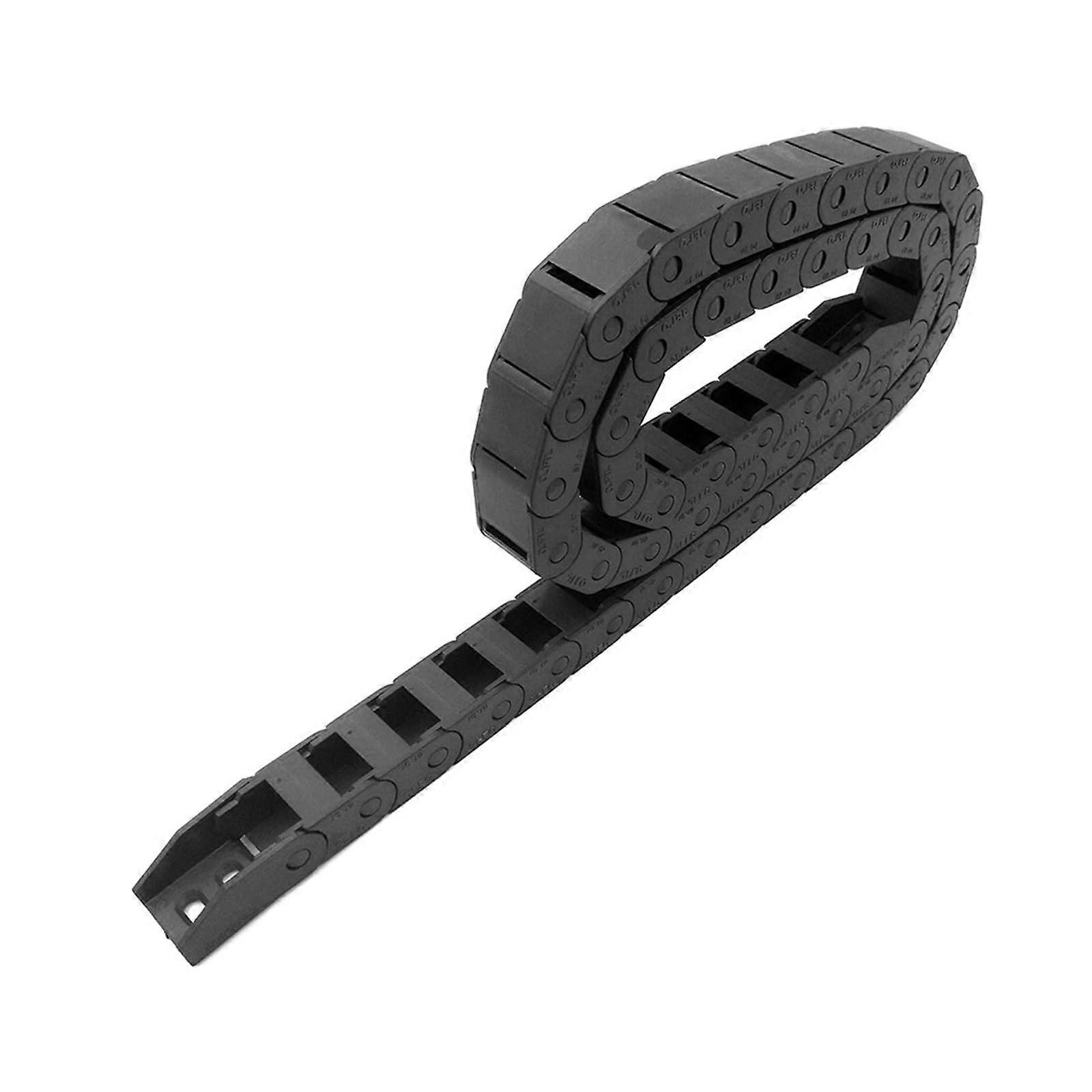 10 x 15 mm 1 Meter Drag Chain Carrier Cable CNC Gear Router Machine Tools Semi 10X15 MM15.5X23 MM R28