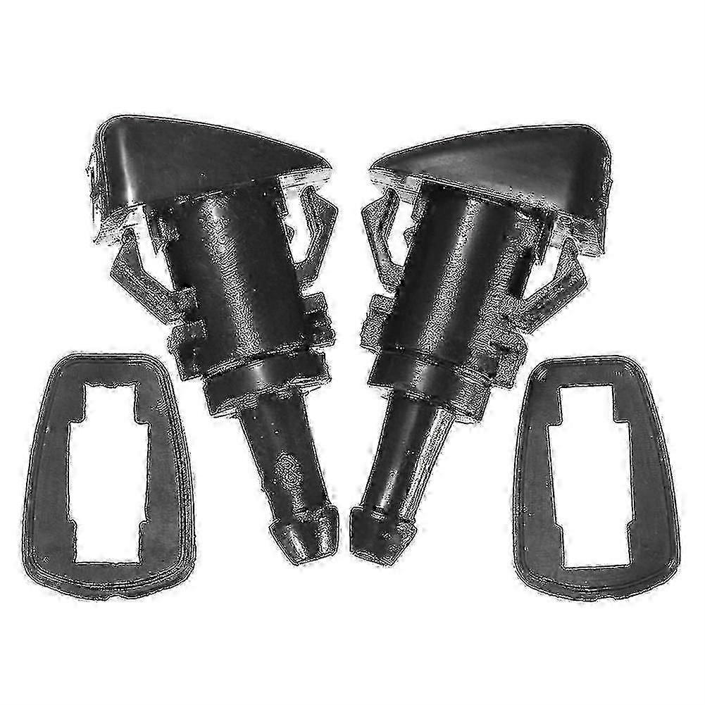 2pcs Windscreen Water Spray Nozzle Jet Sprinkler for Compatible Model 07-12