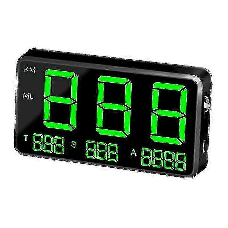 Car GPS Speedometer Head-Up Display with Overspeed Warning Alarm