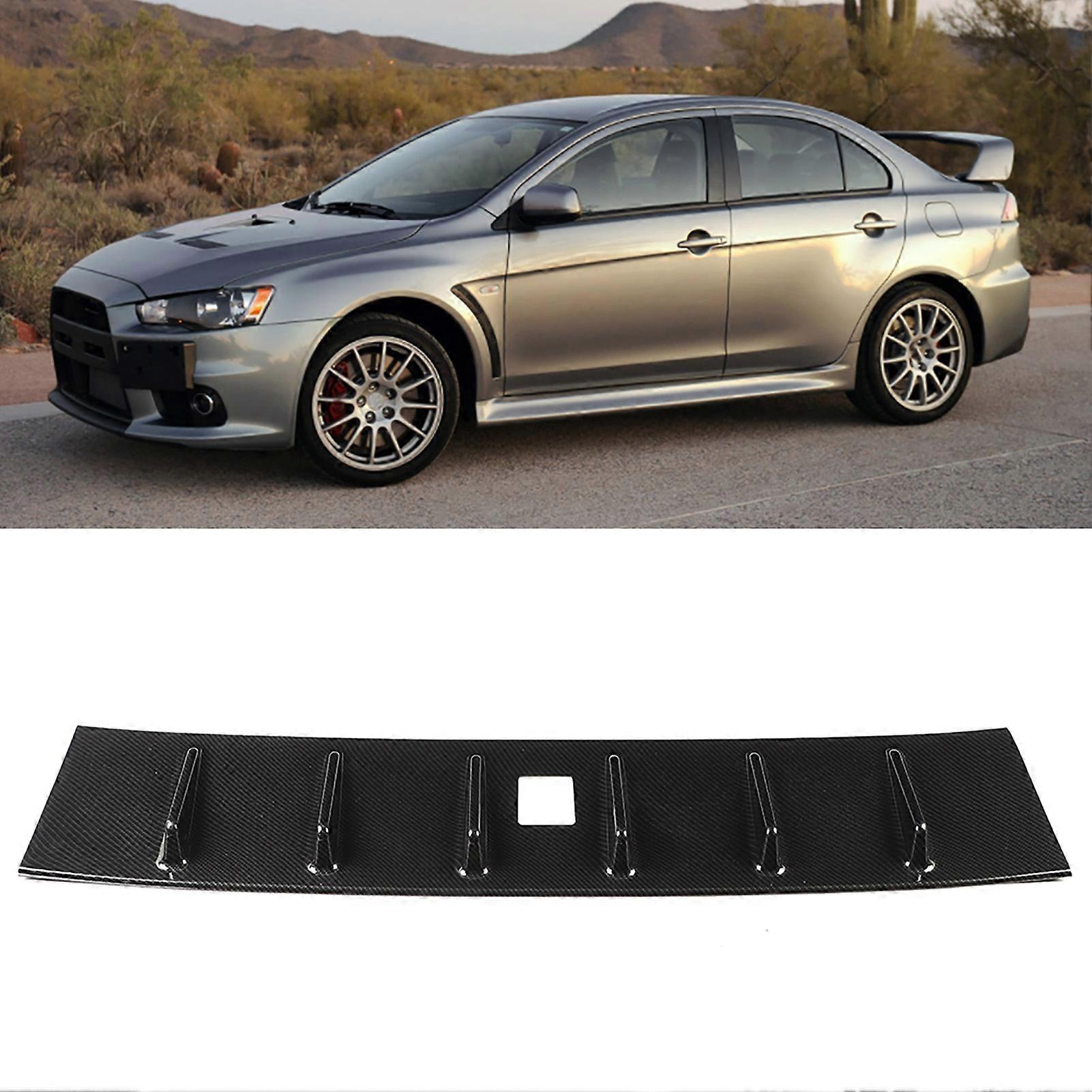 2Pcs Car License Plate Frames Carbon Fiber License Plate Frame Rustproof Universal for Automobiles