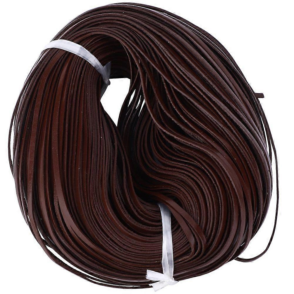 2025 Latest Model  Manual DIY Flat Leather Cord 100m Long Braided First Layer