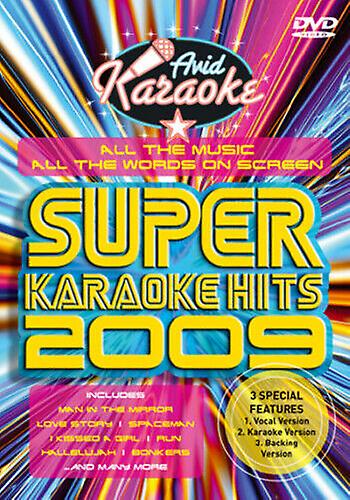 Super Karaoke Hits 2009 DVD (2009) cert E - Region 2