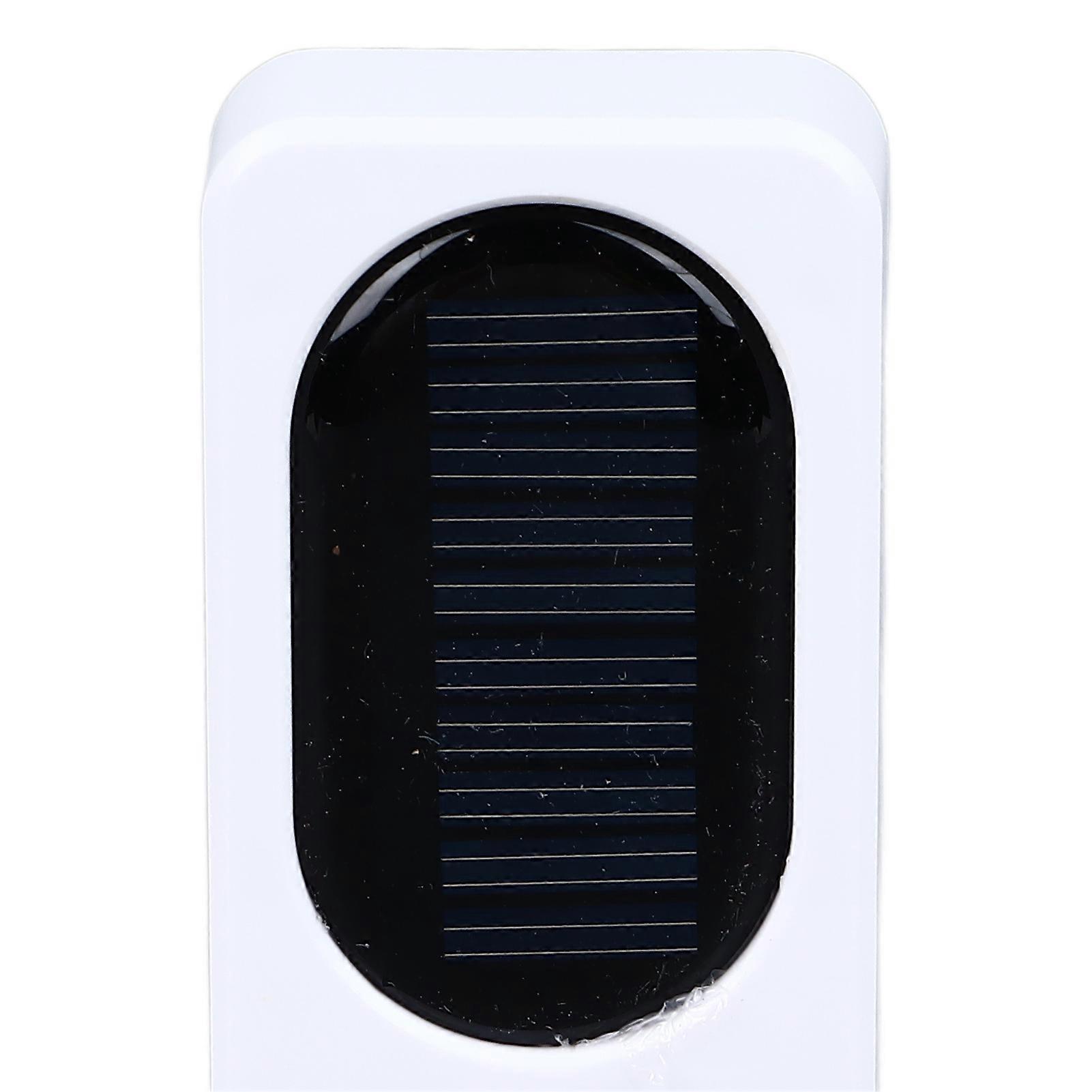 Wireless Doorbell White 90V to 260V Self Power 20 to 80dB Adjustable Volume for Elderly Home