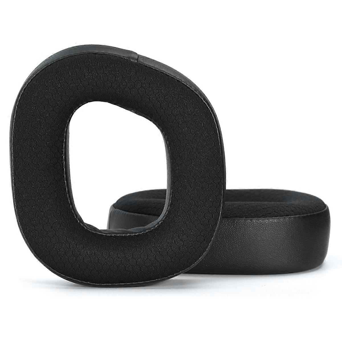Replacement Earpads for HS80 RGB Breathable Ear Cushions Earphone Covers for Enhanced Gaming Experie