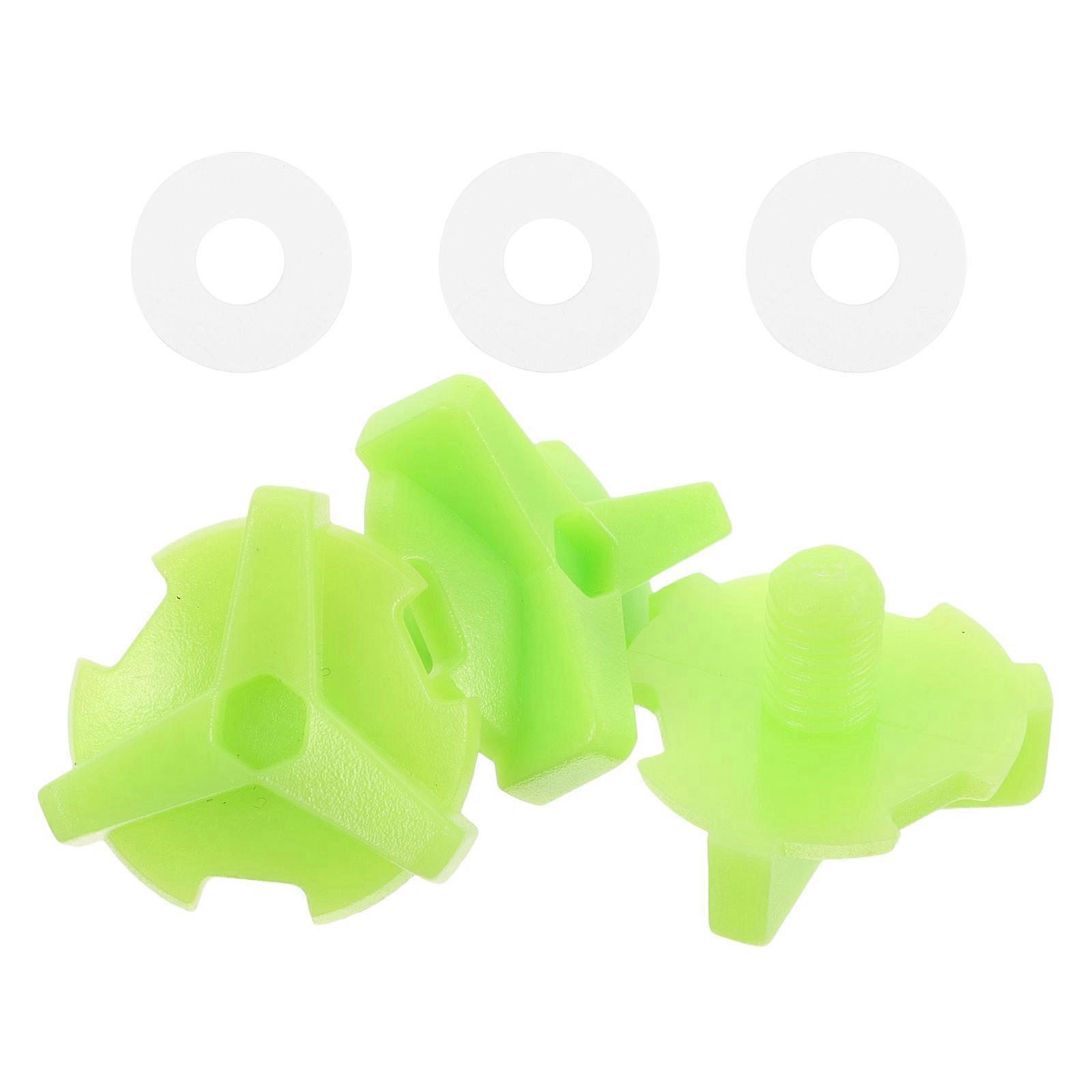 Helmet Hardware Visor Screws Secure Attachment Universal Design Motorcycle Helmets Bicycle Helmets Football Visors Green 2.00X2.00X1.50CM 6Set